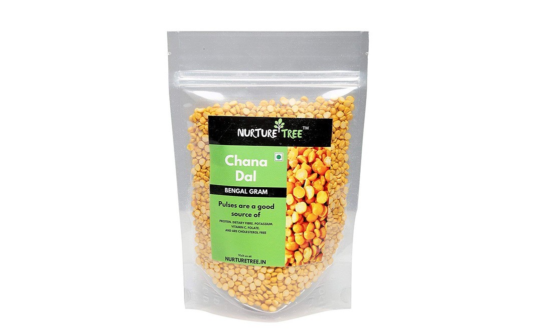 Nurture Tree Chana Dal, Bengal Gram   Pack  500 grams